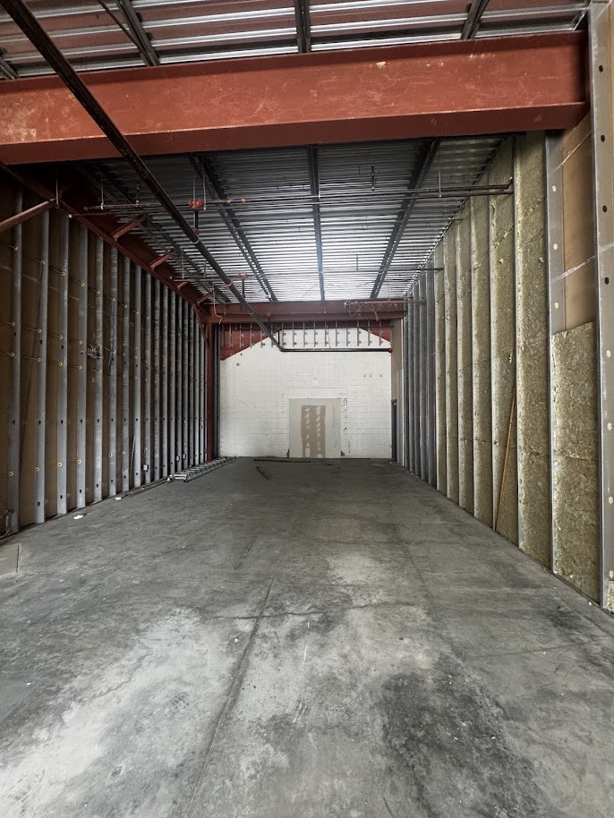 Interior of the future Tee Time RVA Mechanicsville location